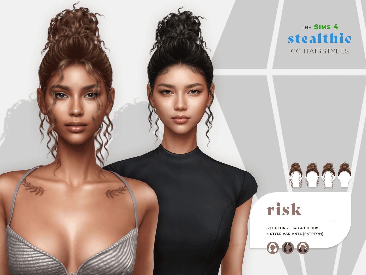 Прическа Risk Hair
